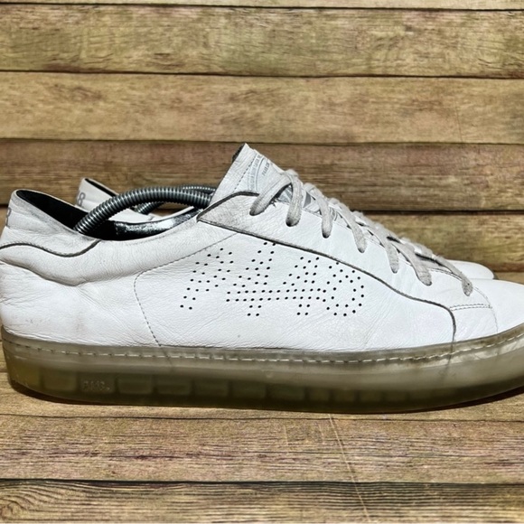 P448 John clear low sneakers. In excellent condition. Size 13 - Picture 4 of 8